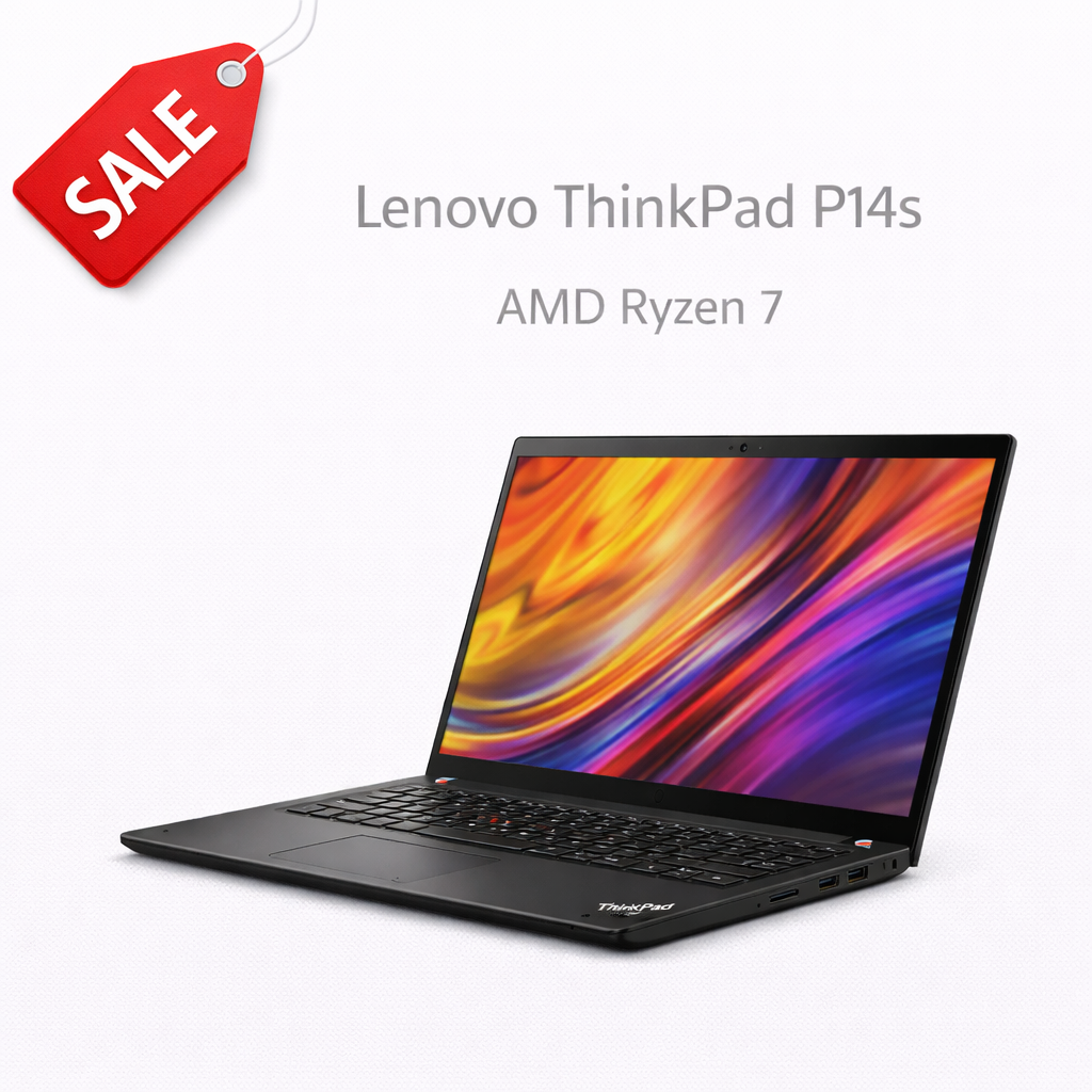 Lenovo thinkpad p14s - Amd Ryzen 7 pro 4750U 8core, 16gb ram