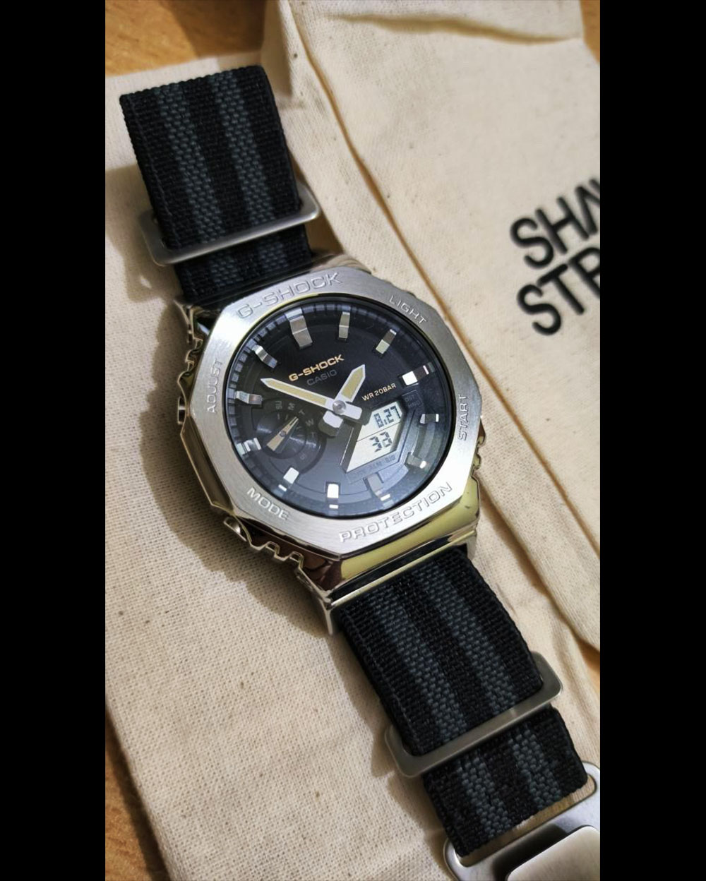 Nato Strap Adapter Ga 2100 Nato Casio G Shock Adapter 16/22mm