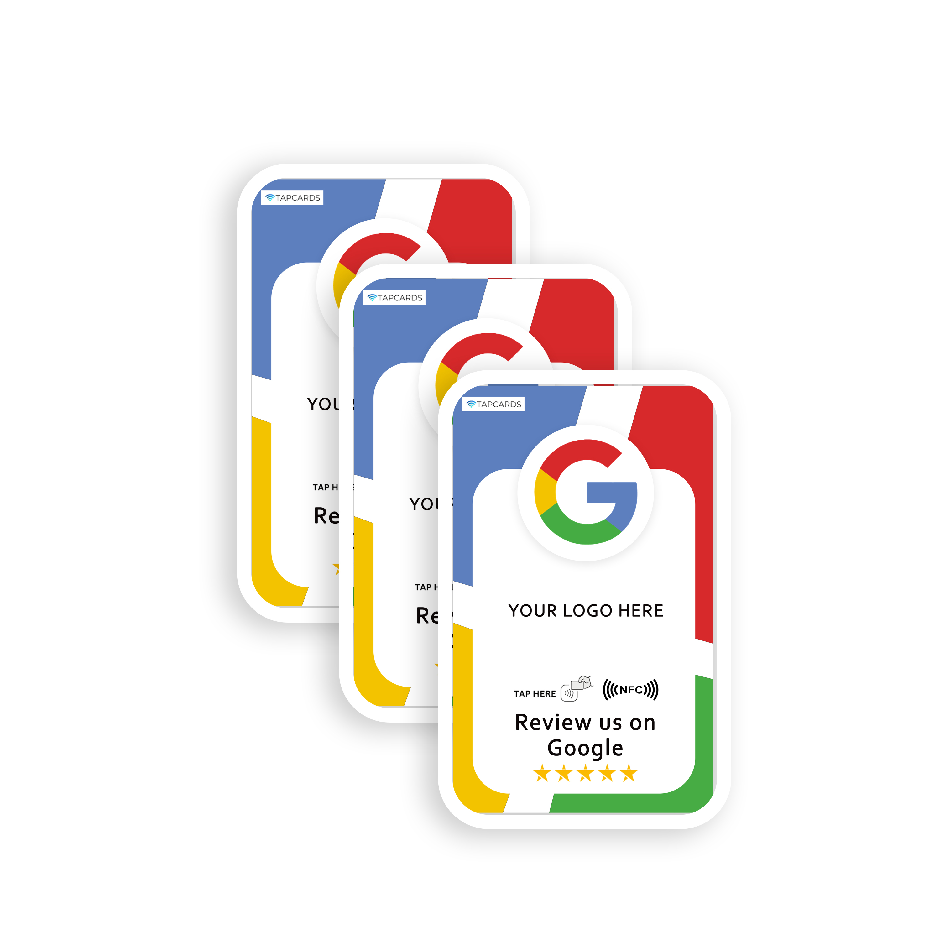 2X TAPCARD Google Review Card - Contactless Review Cards - TAPCARDS