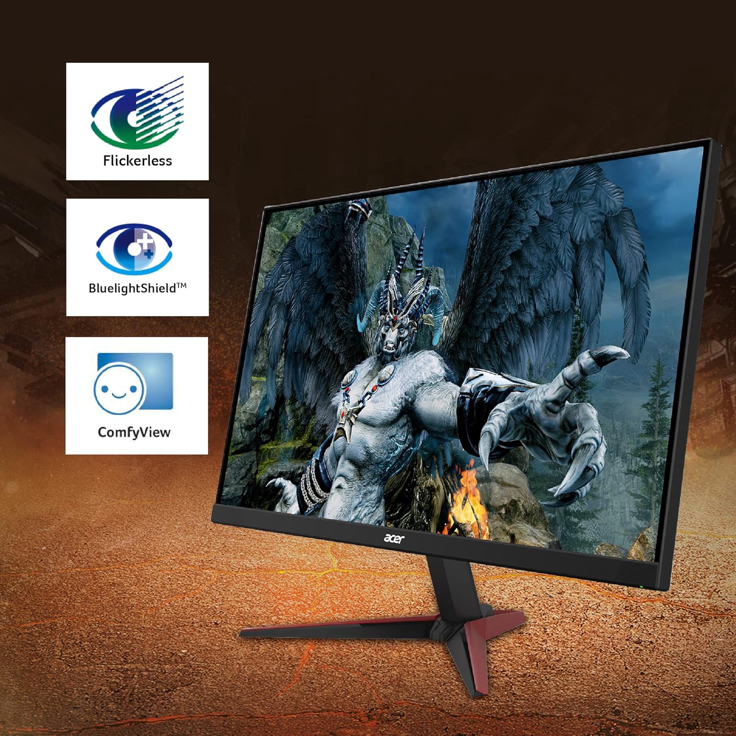 Acer nitro VGO series - vg240y - 24' FHD IPS 165HZ UNUSED MONITOR