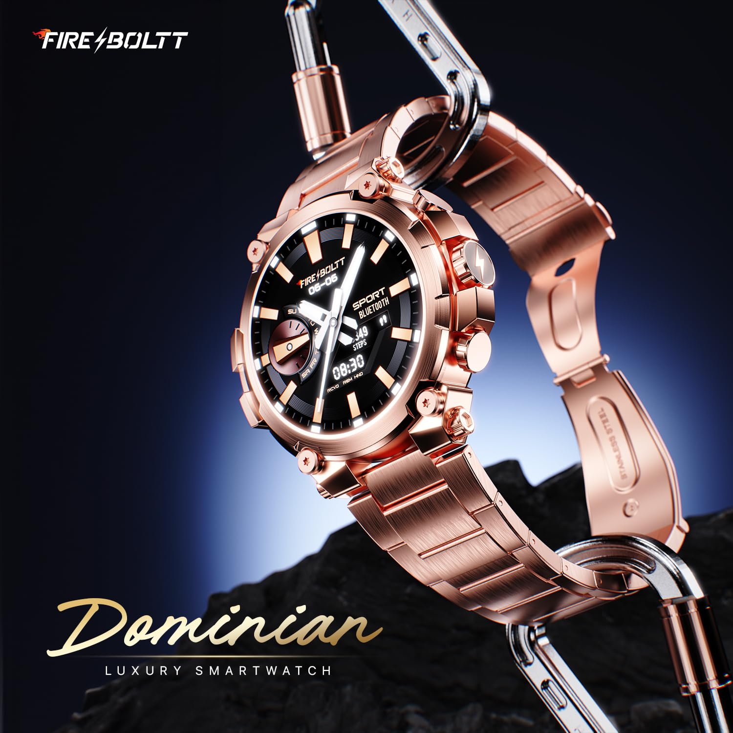 Fire-Boltt Dominian 36.3mm AMOLED Display - Unboxed