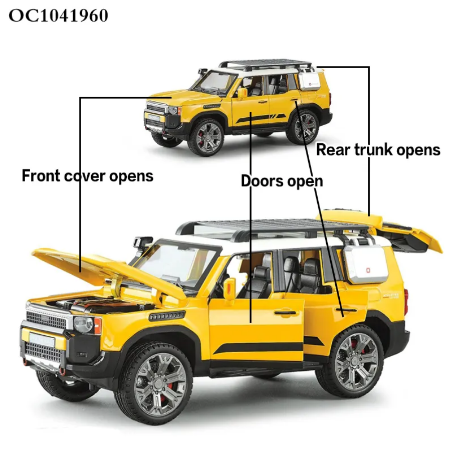 Land Cruiser Prado LC250 Diecast Car 1/24 Scale