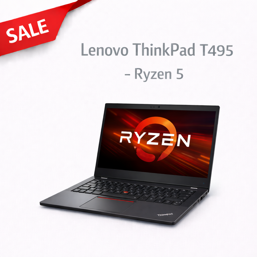 Lenovo thinkpad T495 - Amd Ryzen 5 3500U 8gb ram, 256gb ssd with
