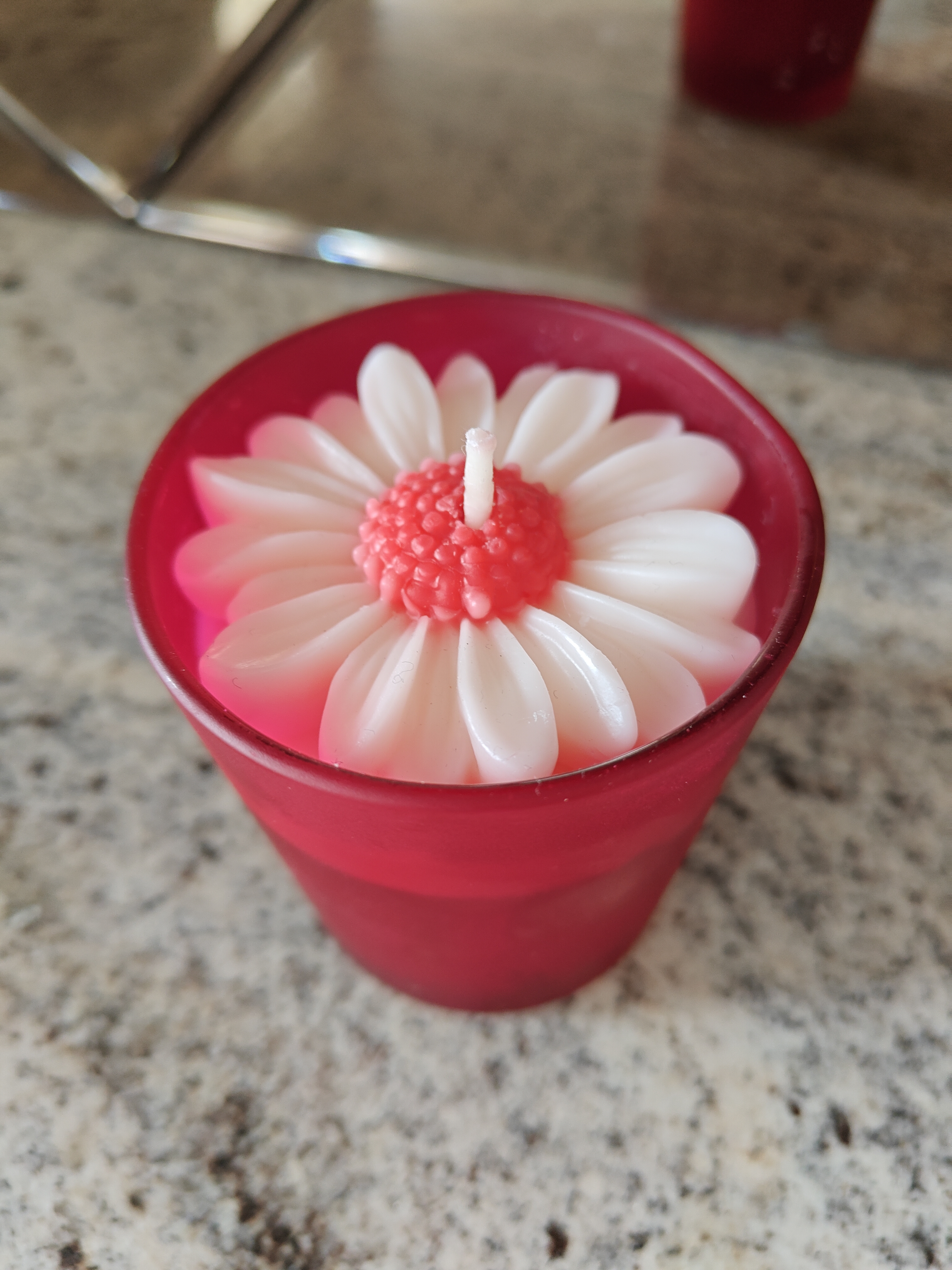 Premium Red Soy Wax Candles - a perfect gift