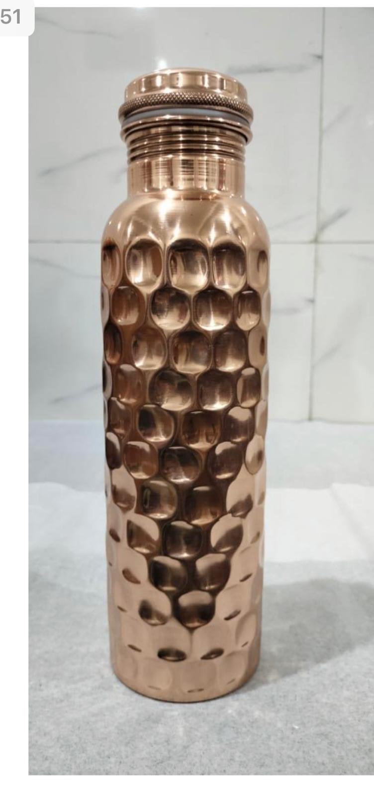 Design Copper Water Bottle - NK Enterprise