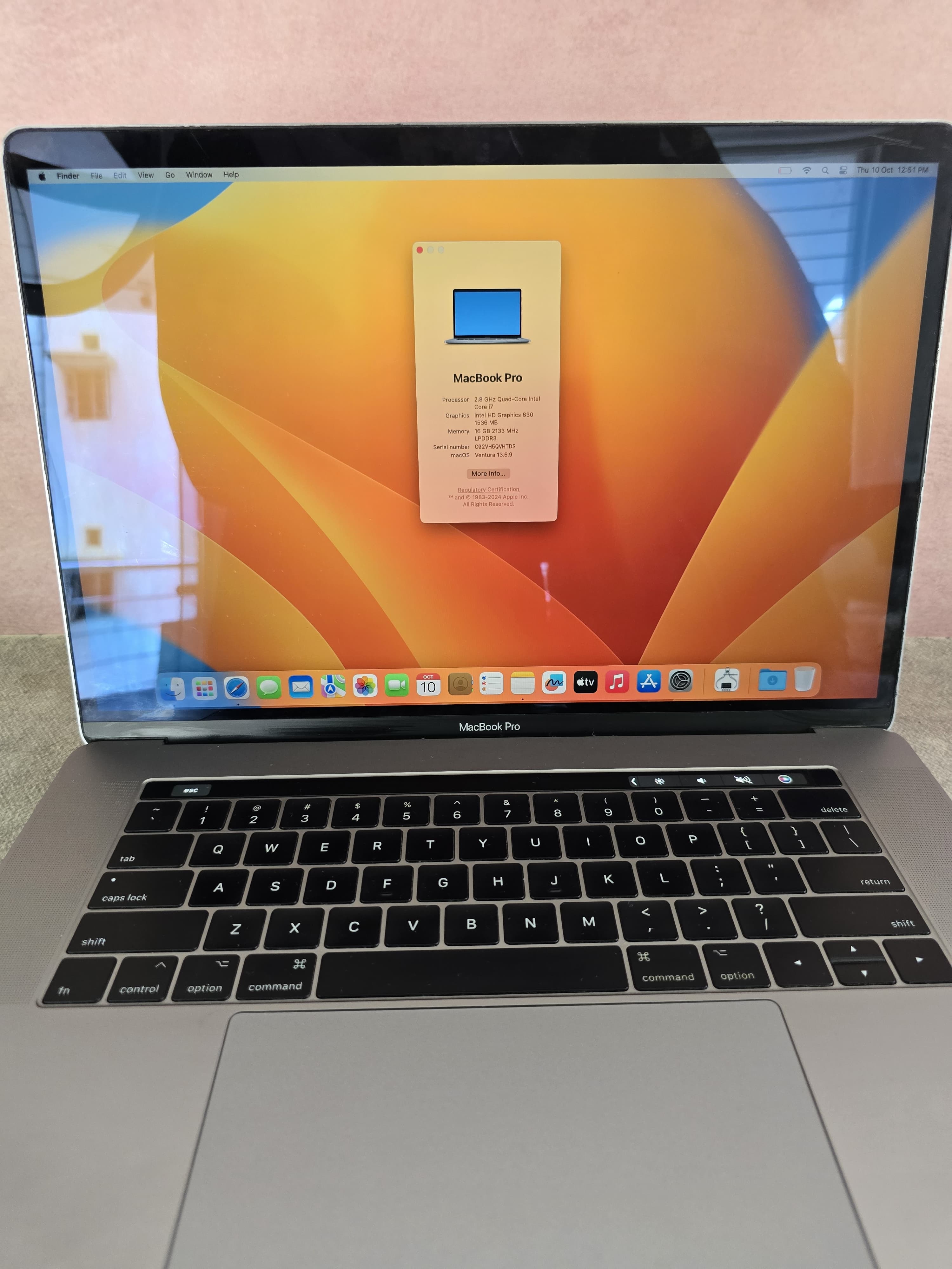 Apple 2017 MacBook Pro A1707 Core i7 | 15 Inch