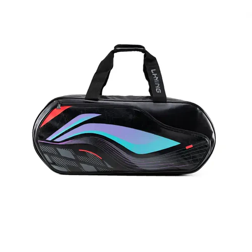 Li-Ning Dolph Badminton Kit Bag Black/Red - Image 1