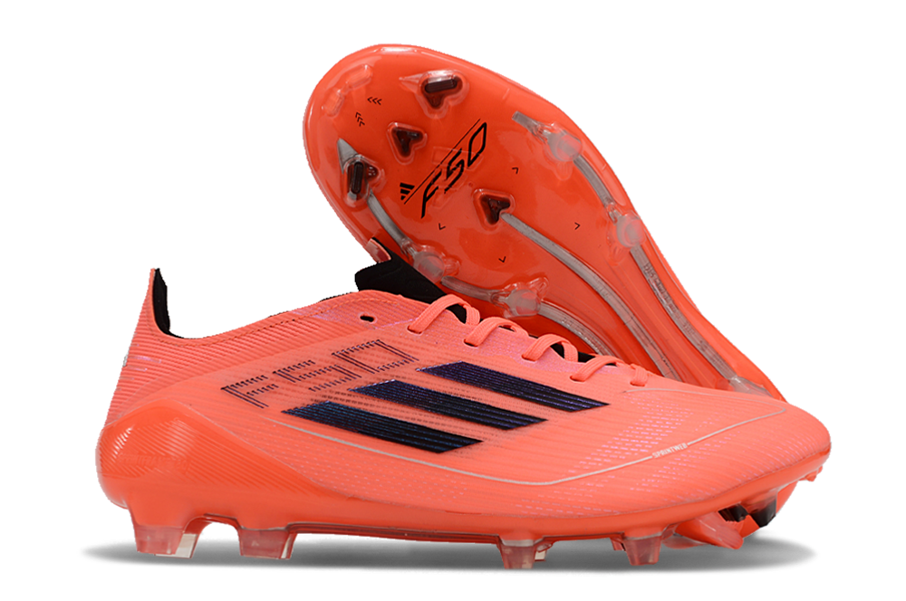 adidas F50 FGモデル Adidas F50 with Laces in Red & Black - Shop Now