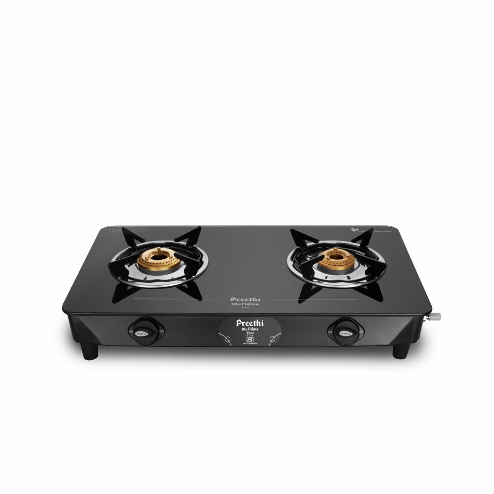 Preethi Zeal Pro 2-Burner With Jumbo Burner