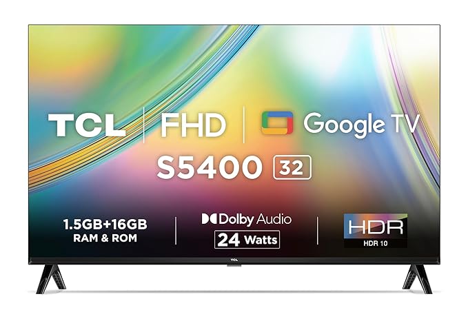 特価】2024年製 TCL 32S5400｜32V型フルHD Google TV TCL (32 inches) Bezel-Less S Series Full HD Smart LED Google TV
