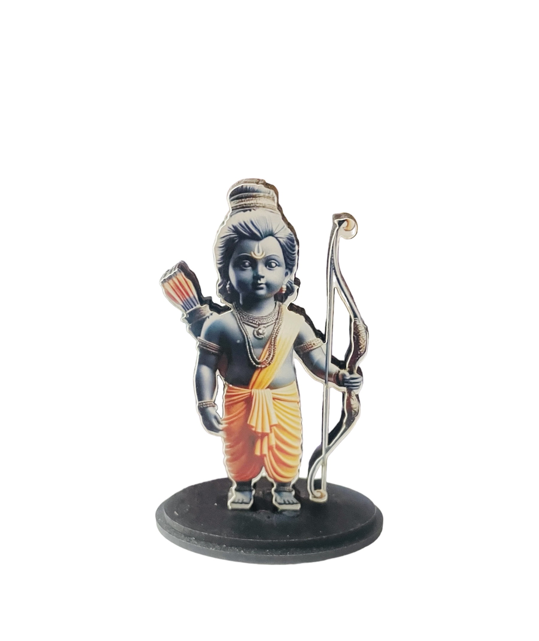 Buy Ram Lalla MDF Cutout of Ram Lalla Statue (2D), Idol Home Decor ...