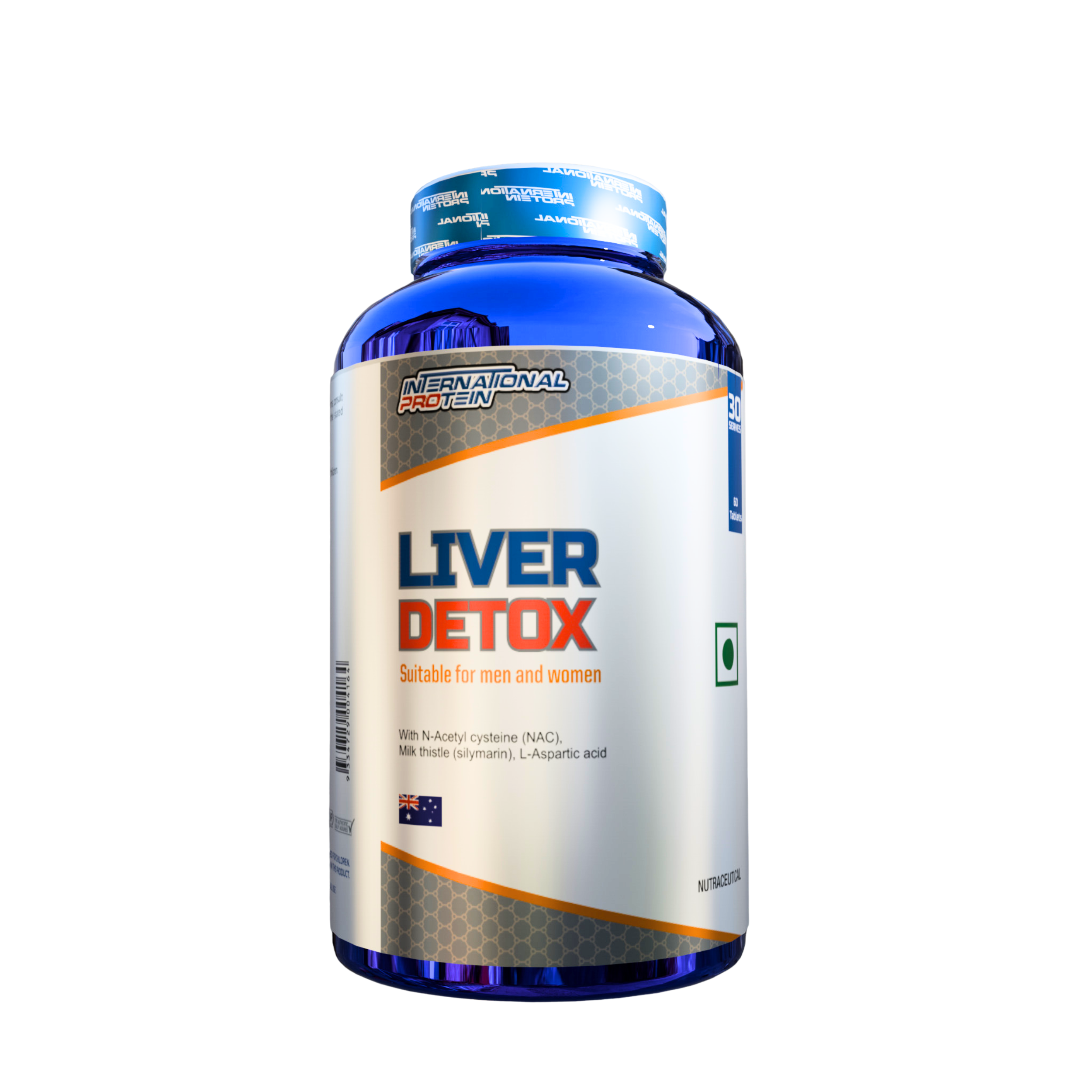 International Protein Liver Detox Tablets 60 Count