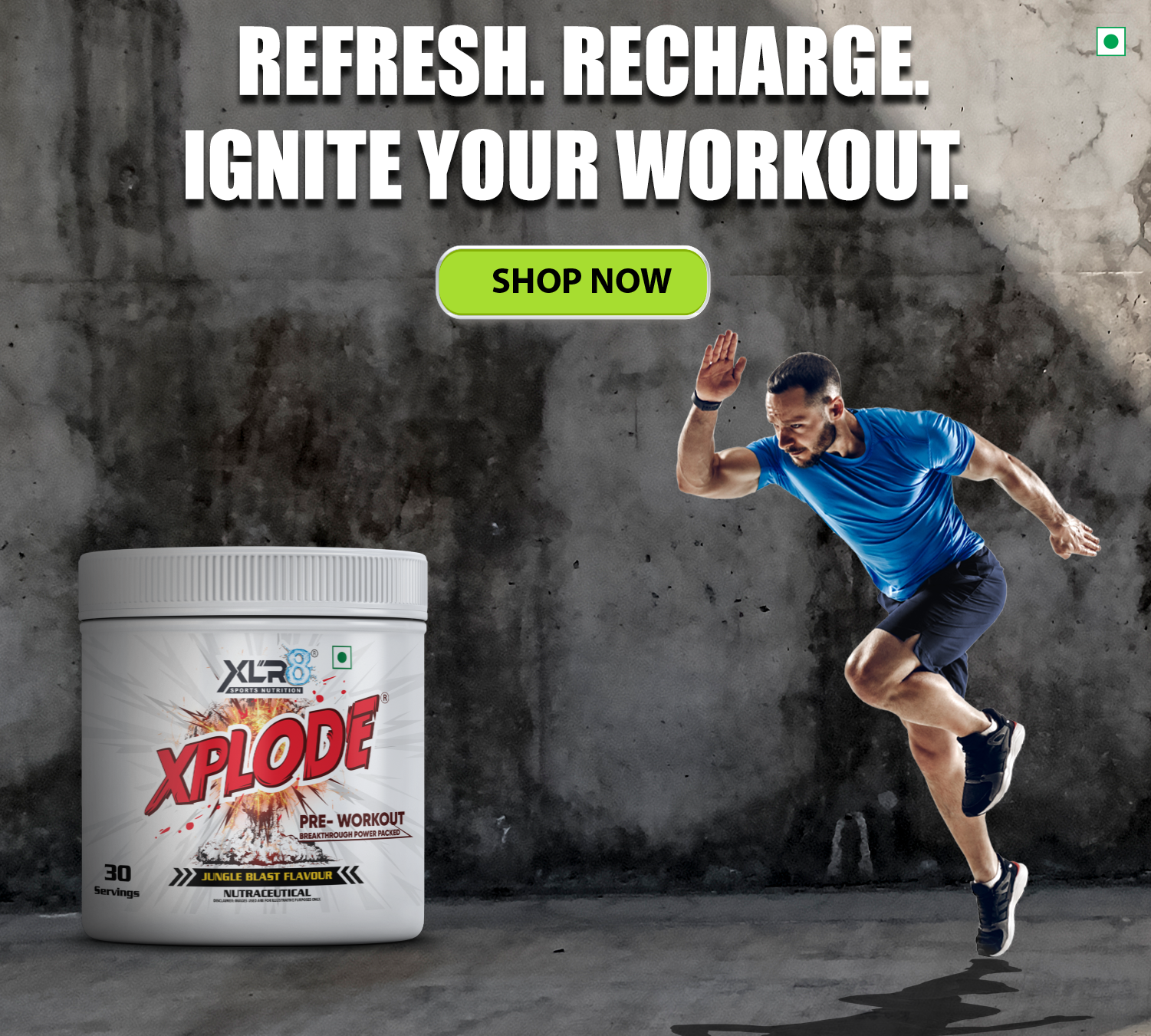 XLR8 Pre-Workout Range for Intense Workouts