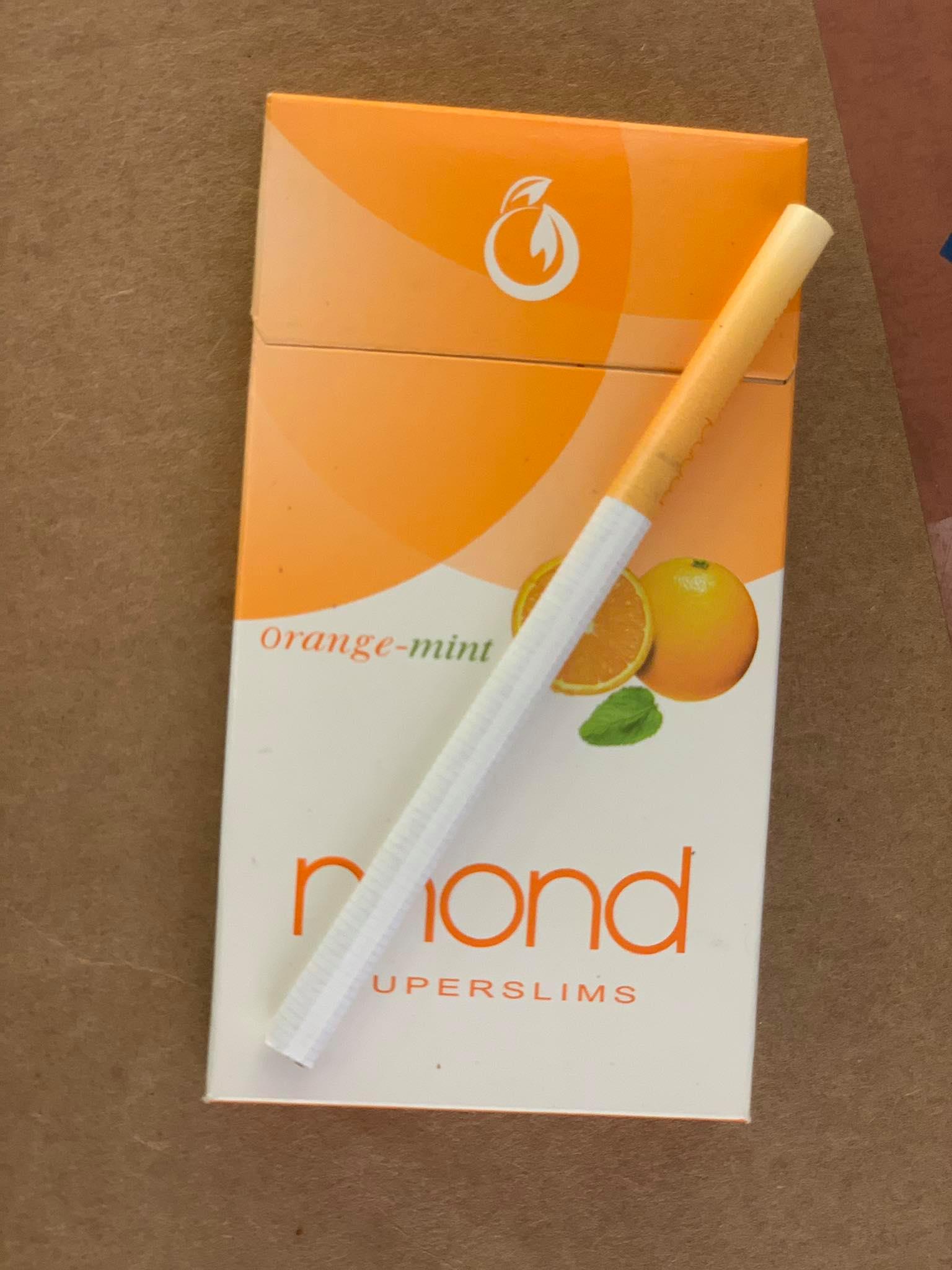 orange cigarette Mond ORANGE MINT