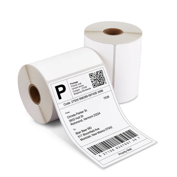 Thermal Label Rolls for Ecommerce Shipment and (4