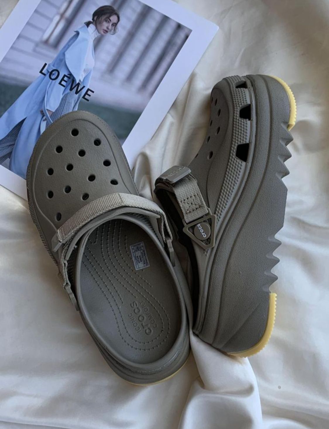 Master Copy First Copy Crocs White Crocs Literide Copy Classic