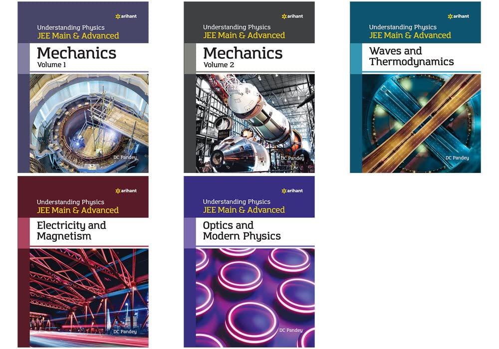 Understanding Physics For Jee Main & Advanced (Set of 5 Books) DC Pandey