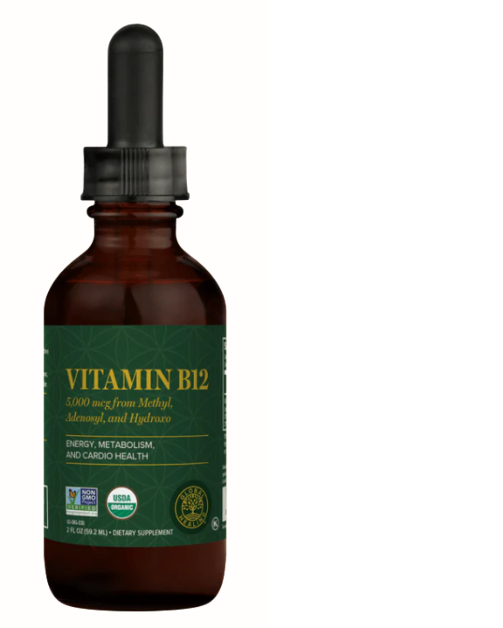 Organic Vitamin B12 Liquid - Peak Natural Health