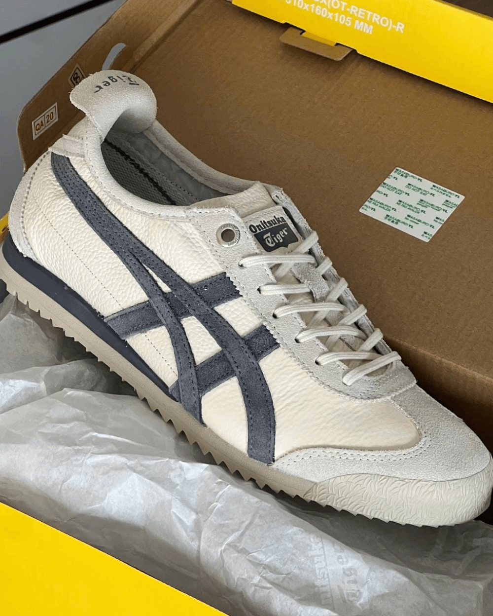 Onitsuka Tiger Mexico 66 SD Birch Metropolis - First Copy