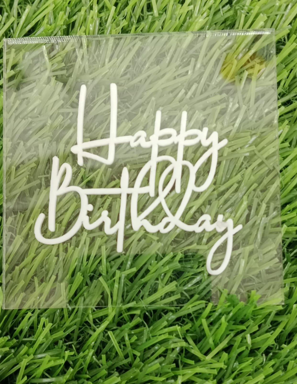 Fondant acrylic stamp Bake and Beyond