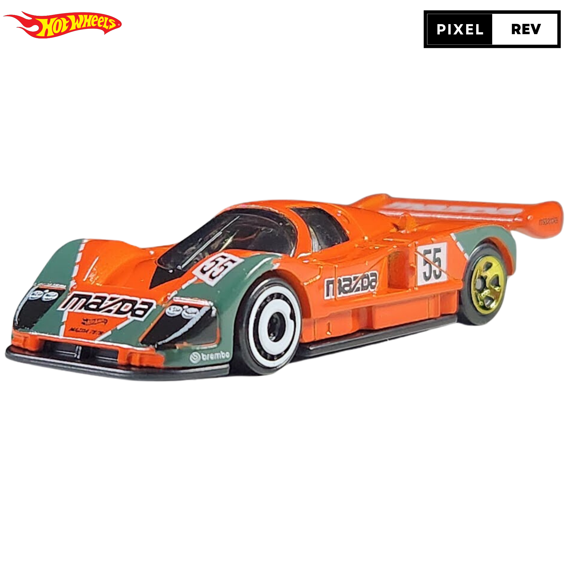 Hot Wheels Mazda 787B Orange - Exclusive Toy Car Collection