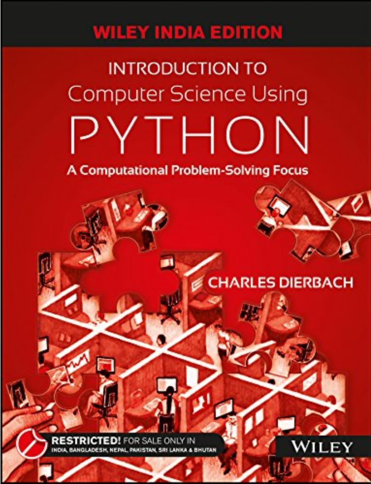 Introduction to Computer Science using Python