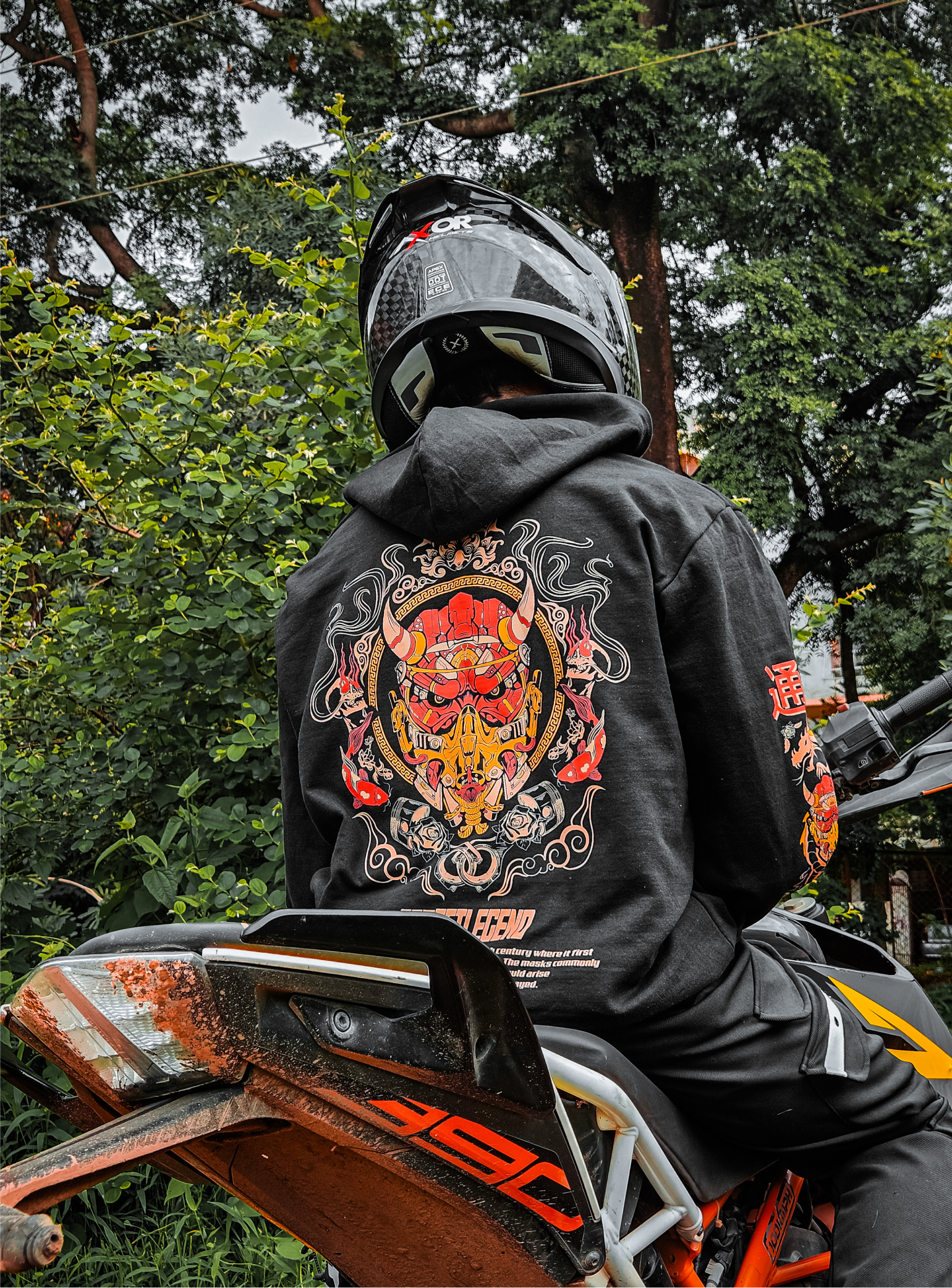 STRIX-X: HANYA MASK - India's First Action Capture Hoodie (for All
