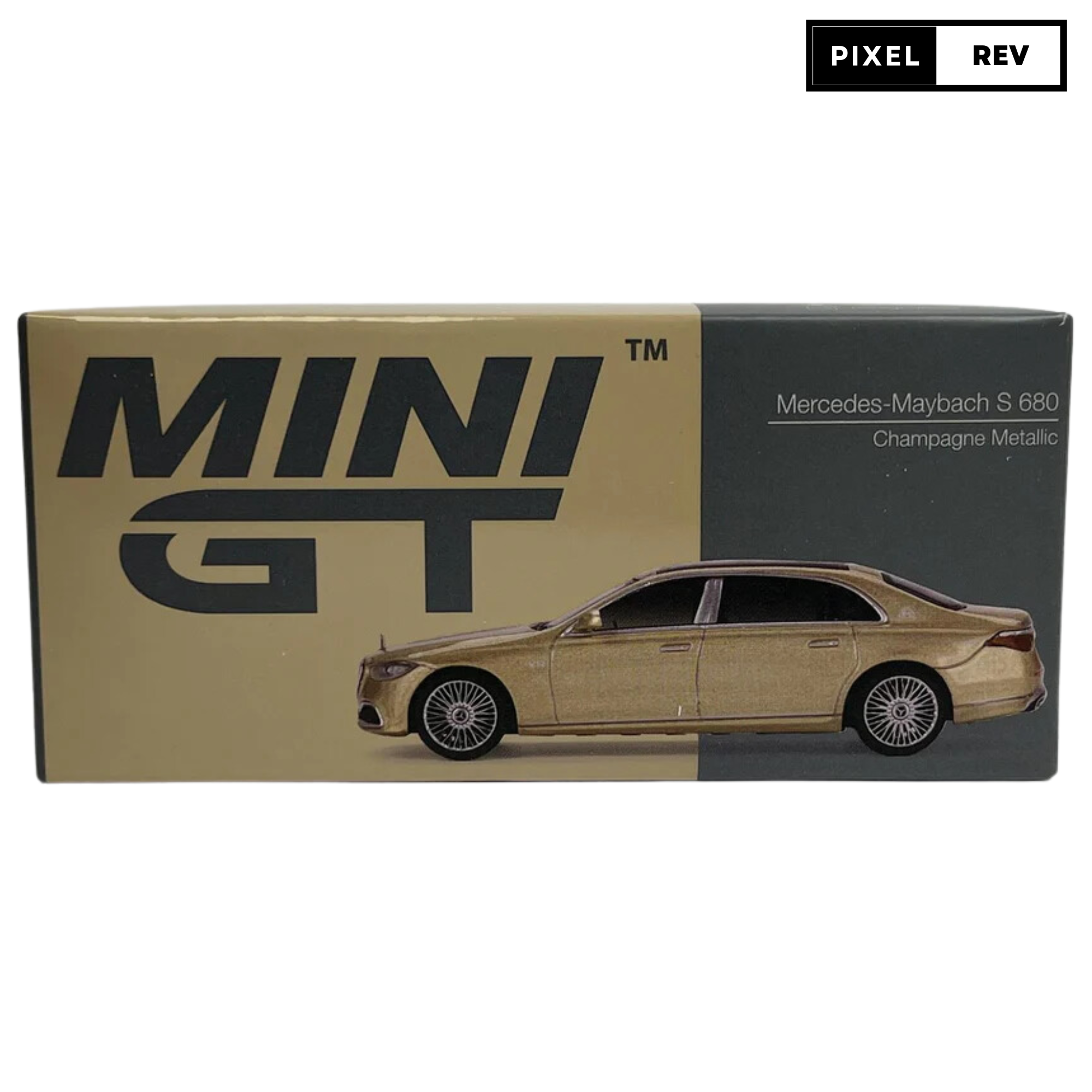 Mini GT Mercedes-Maybach S 680 in Champagne Metallic