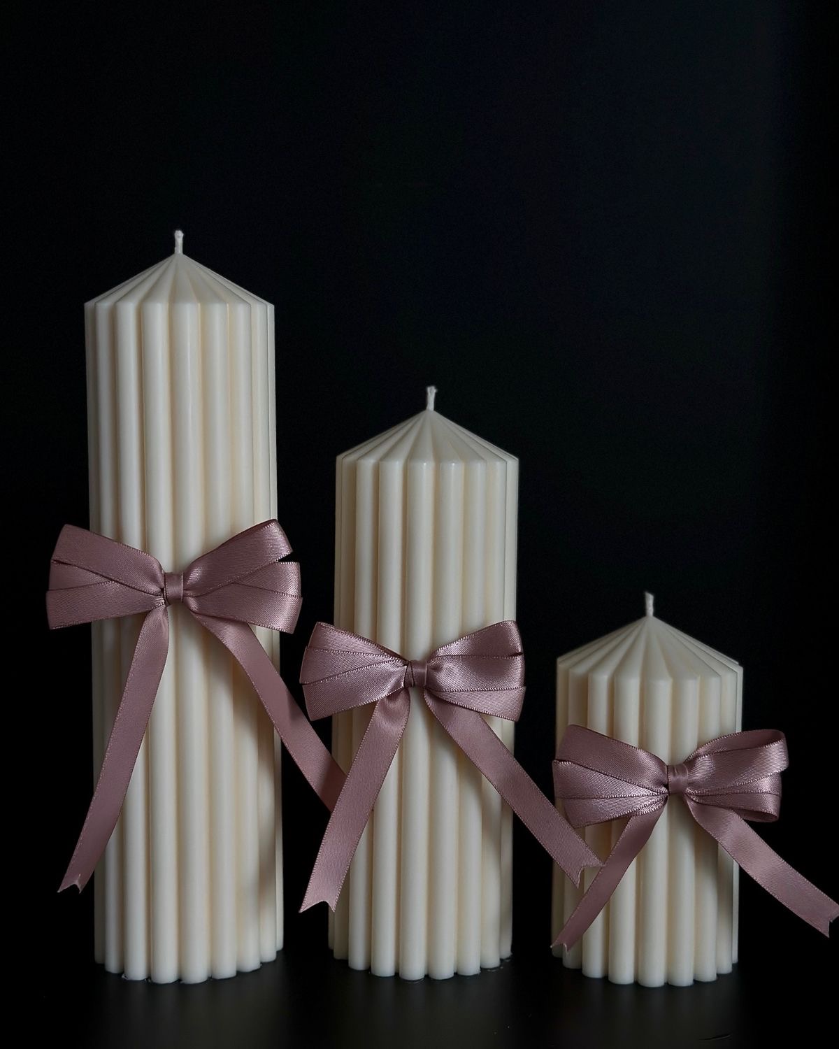 Pillar Scented Candles - CrochyKnots