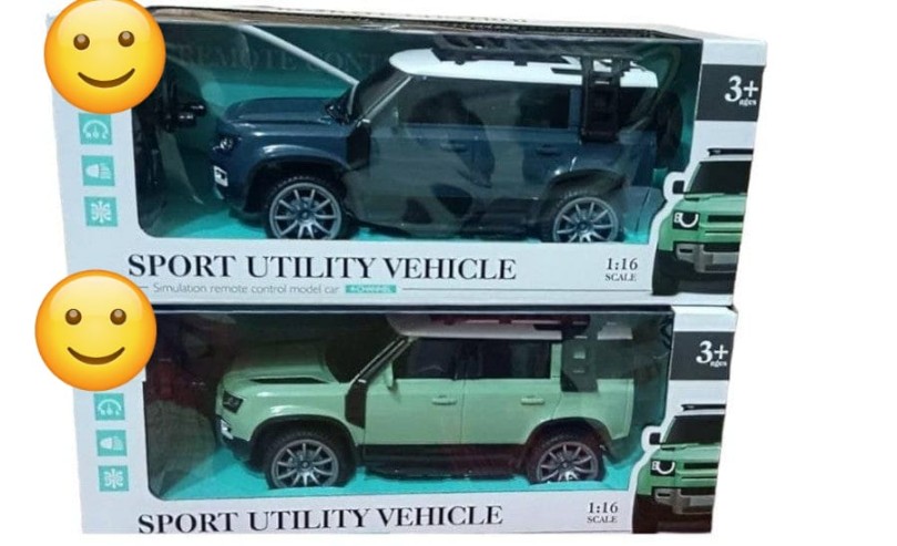 Green Defender RC Toy Car Model Remote Control