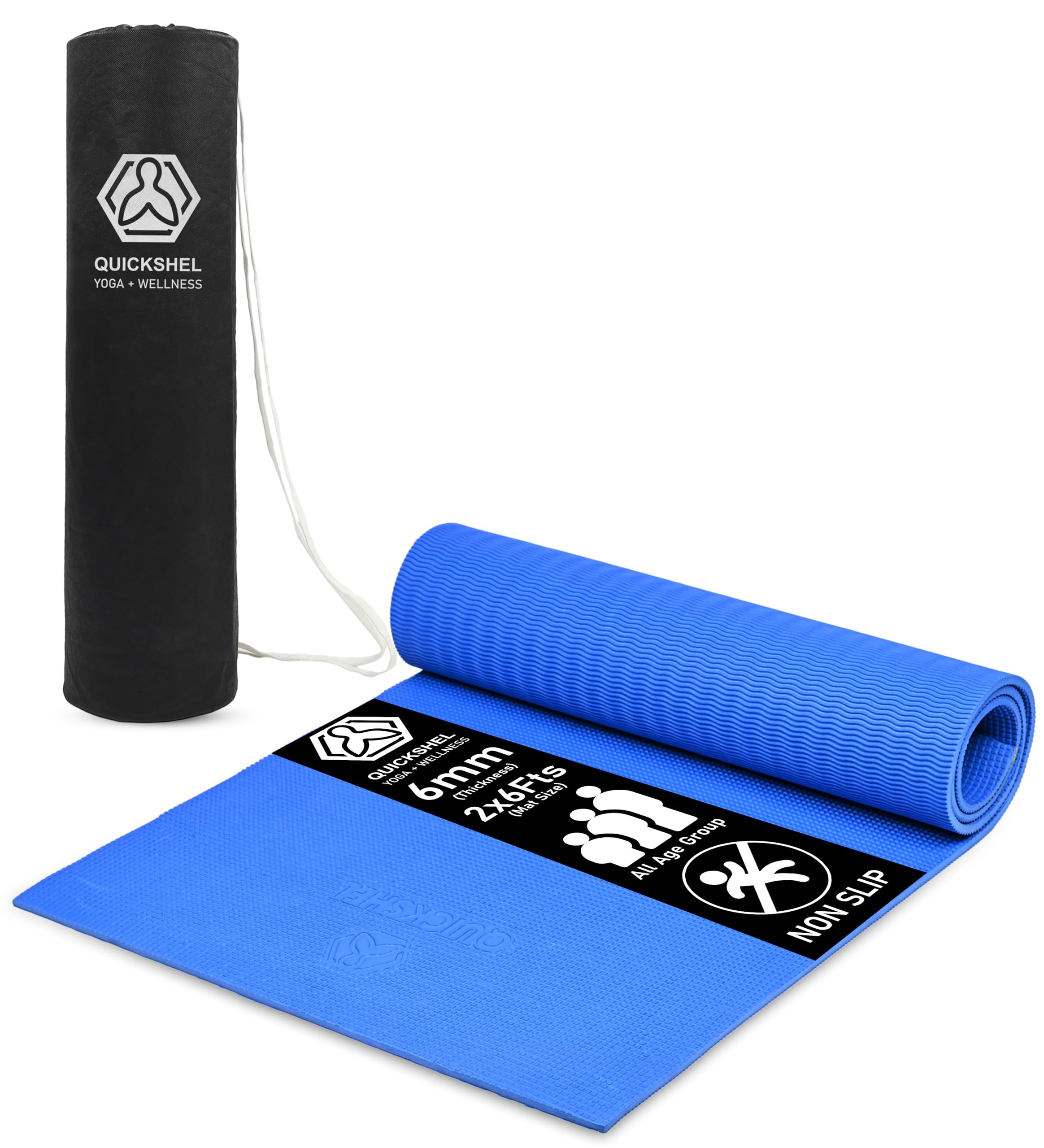 EVA Yoga Mats Anti Skid Lightweight Easy to Carry