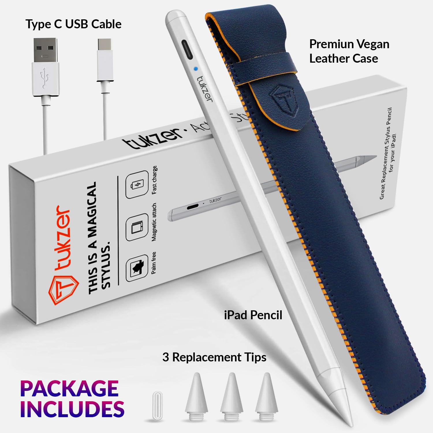 Apple Pencil Tukzer Capacitive Stylus Pen For Touch Screens