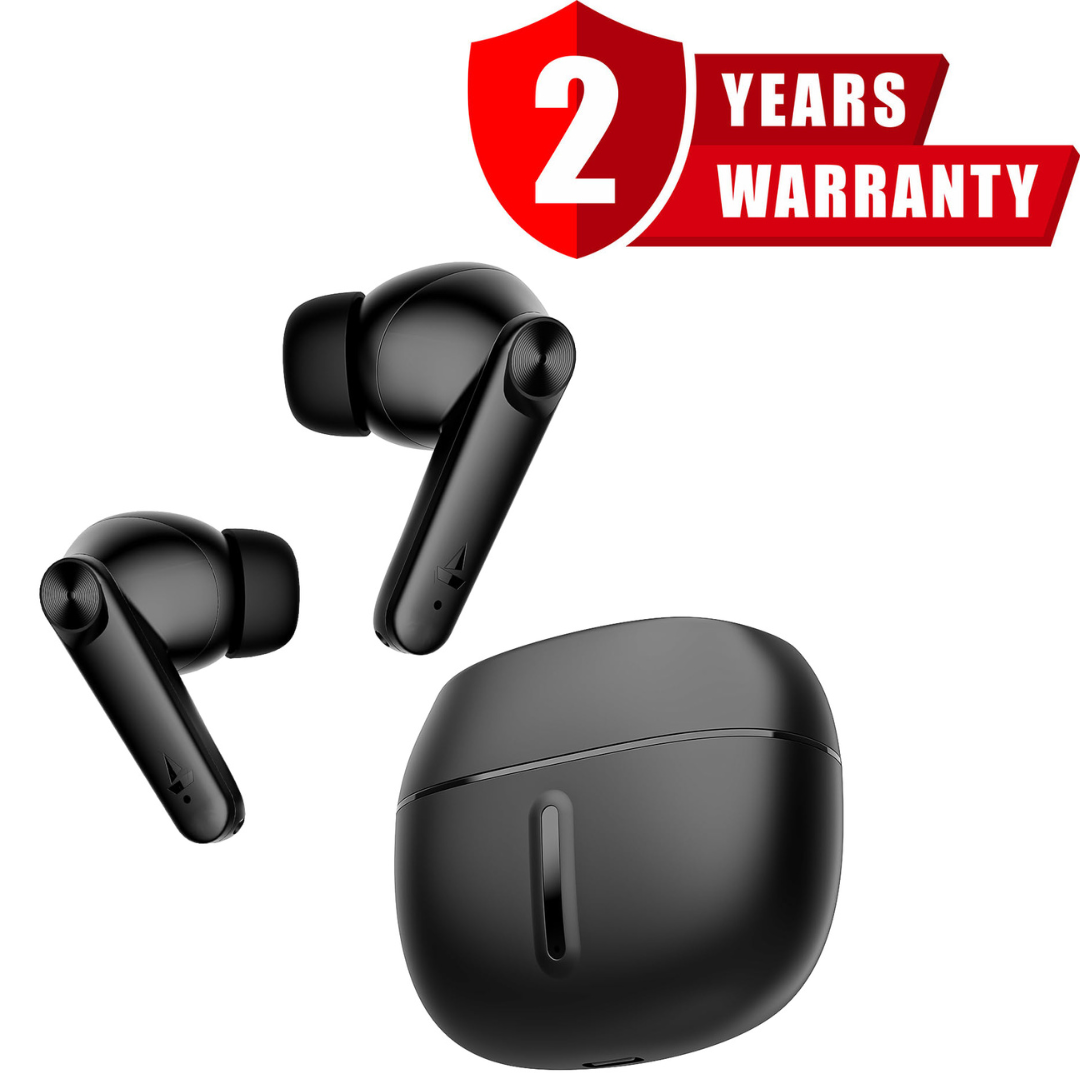 Boat Airdopes 200 Plus Black BoAt Airdopes 200 Plus TWS Earbuds