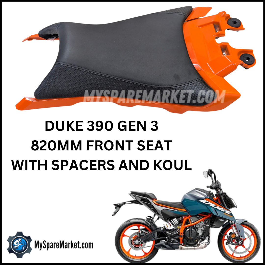 KTM Front Seat - Complete Setup 820mm Duke Gen 3 2024 KTM Front Seat - Complete Setup 820mm Duke Gen 3 2024