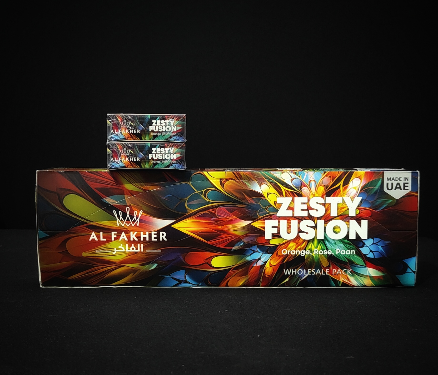 燻し　Foil　英語　2枚セット Alfakher zesty Fusion - The Hookah Shop
