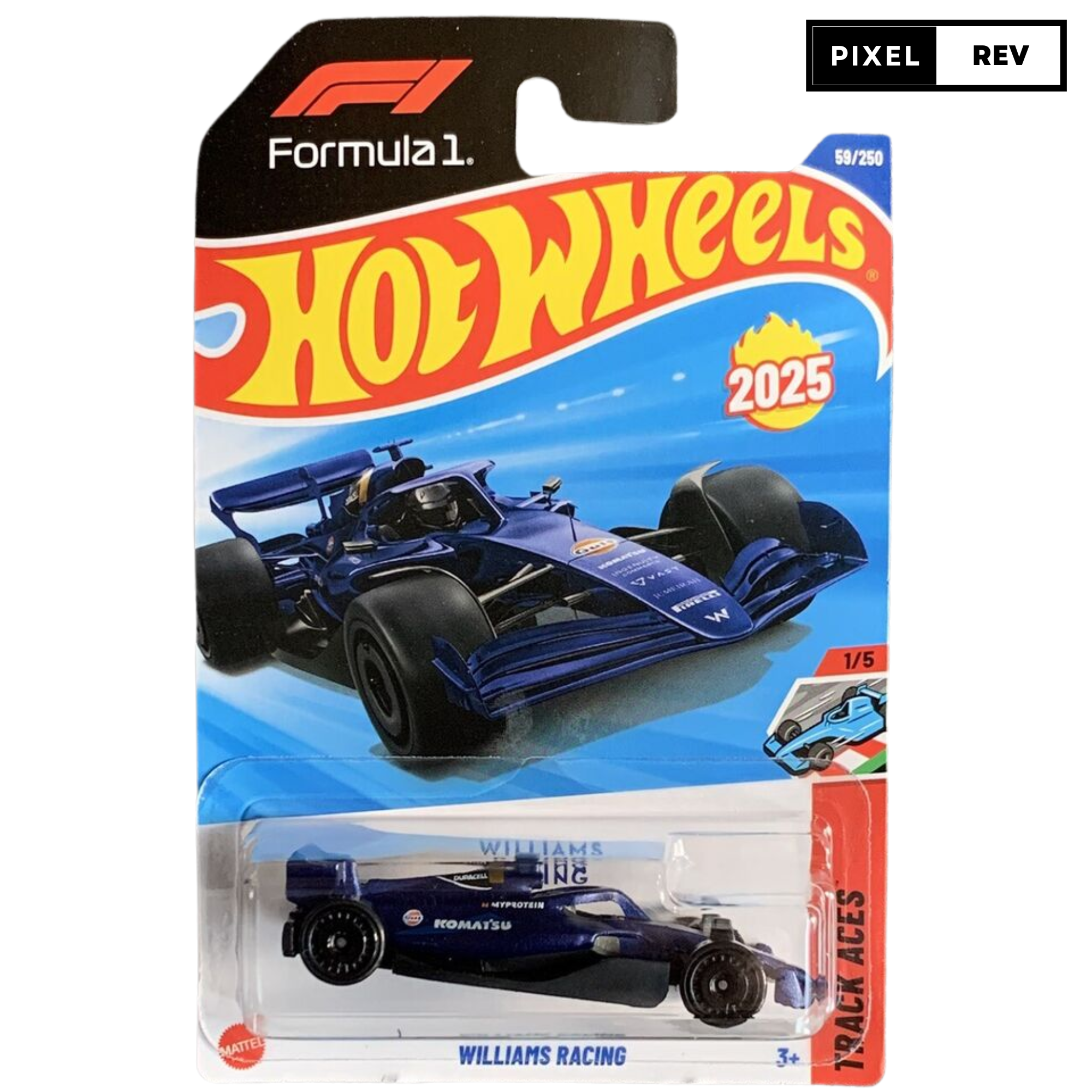Hot Wheels Formula 1 Williams Racing 2025 Collection
