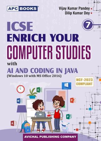 ICSE Enrich Your Computer Studies Class 7 With AI And Coding In JAVA