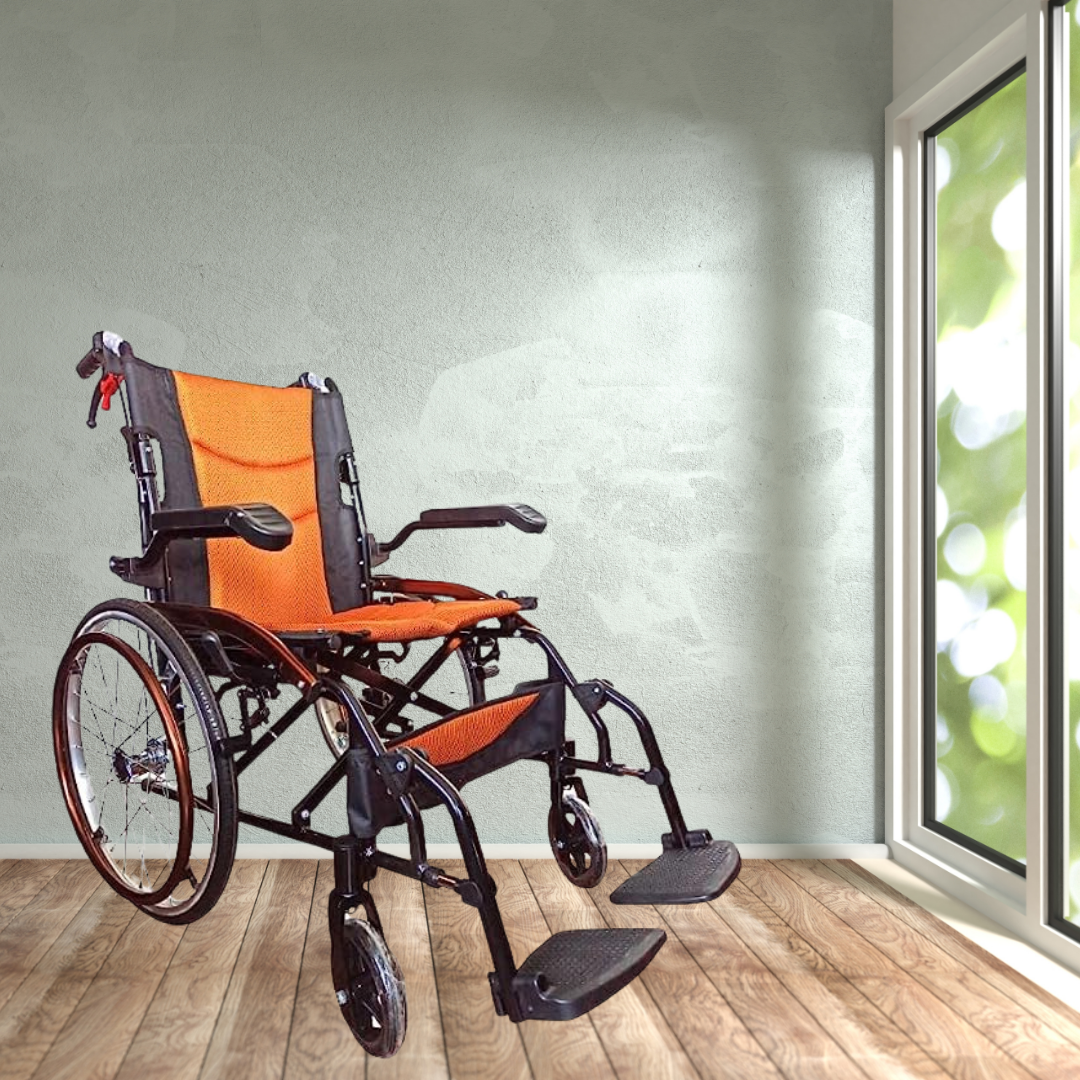 Karma Rainbow 8 Reclining Wheelchair on Rent | Healthy Jeena Sikho