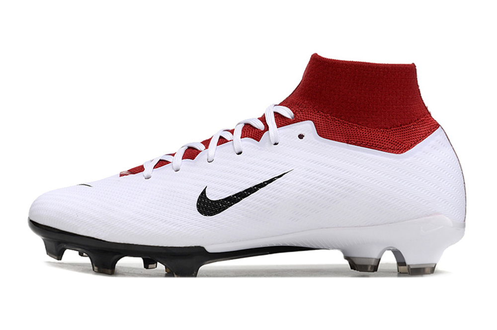 Nike Air Zoom Mercurial Superfly IX Elite FG Red & White