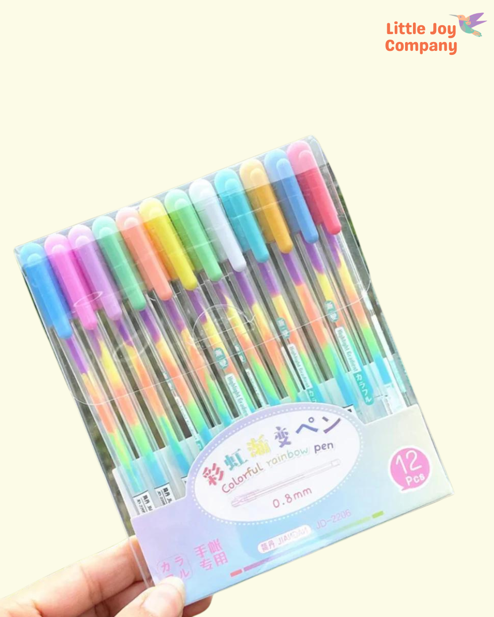 RAINBOW GEL PEN SET - Little Joy Company