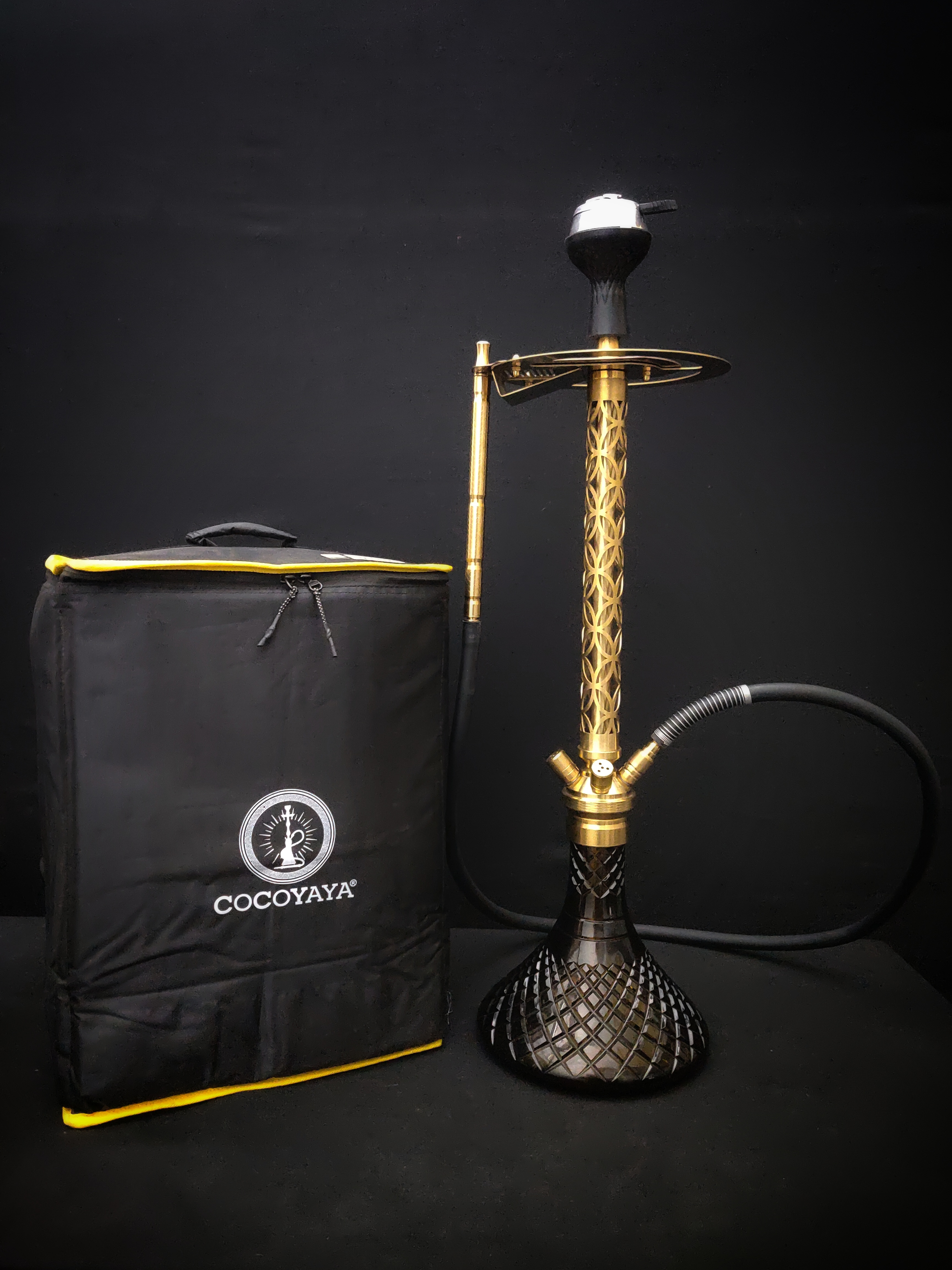 COCOYAYA King 2.0 with Bag in Golden Color | Shop Now