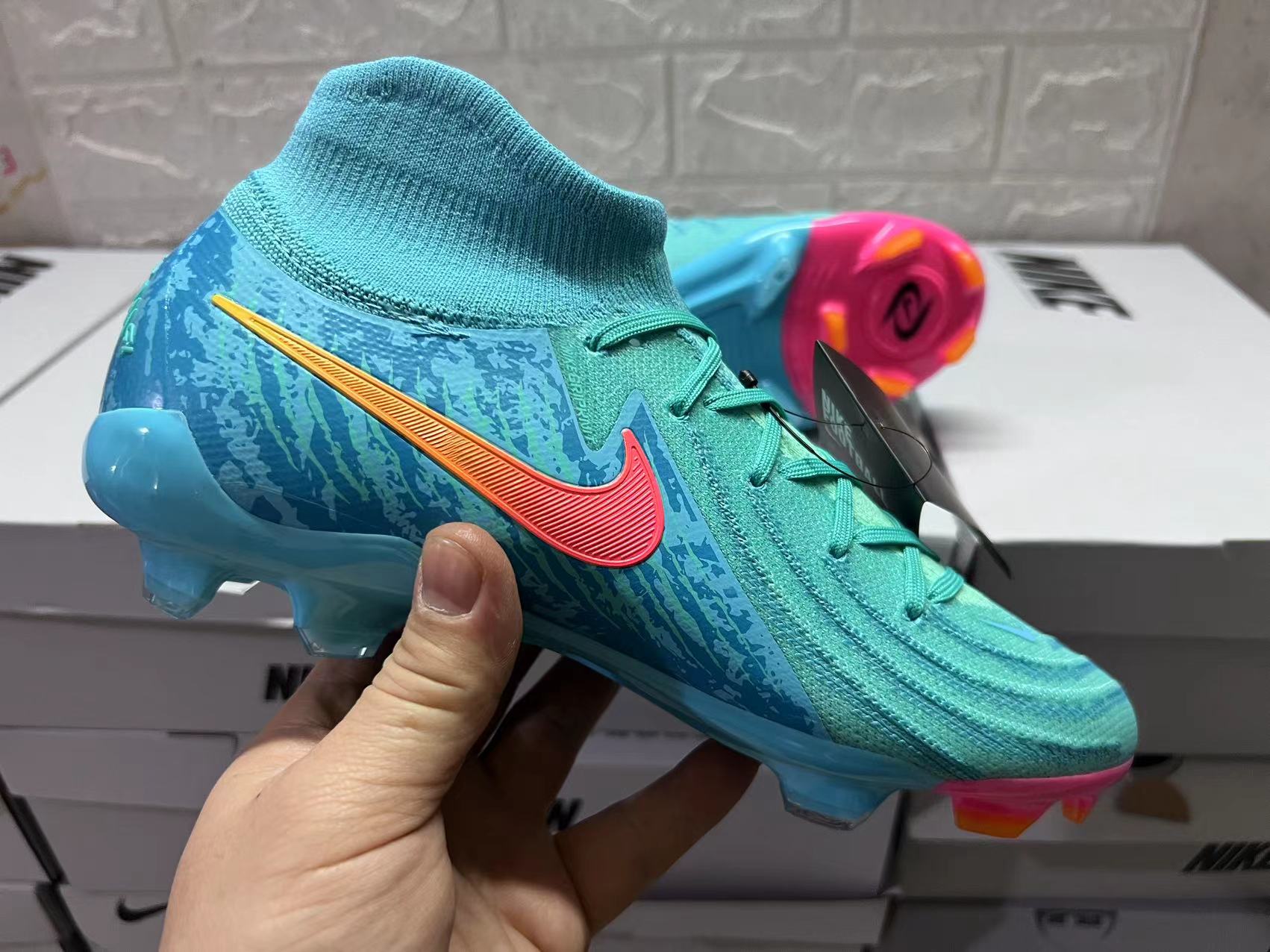 Nike Zoom SUPERFLY9ELITE FG 26.5㎝ Nike Mercurial Superfly 9 Elite Firm-Ground High-Top Soccer Cleats