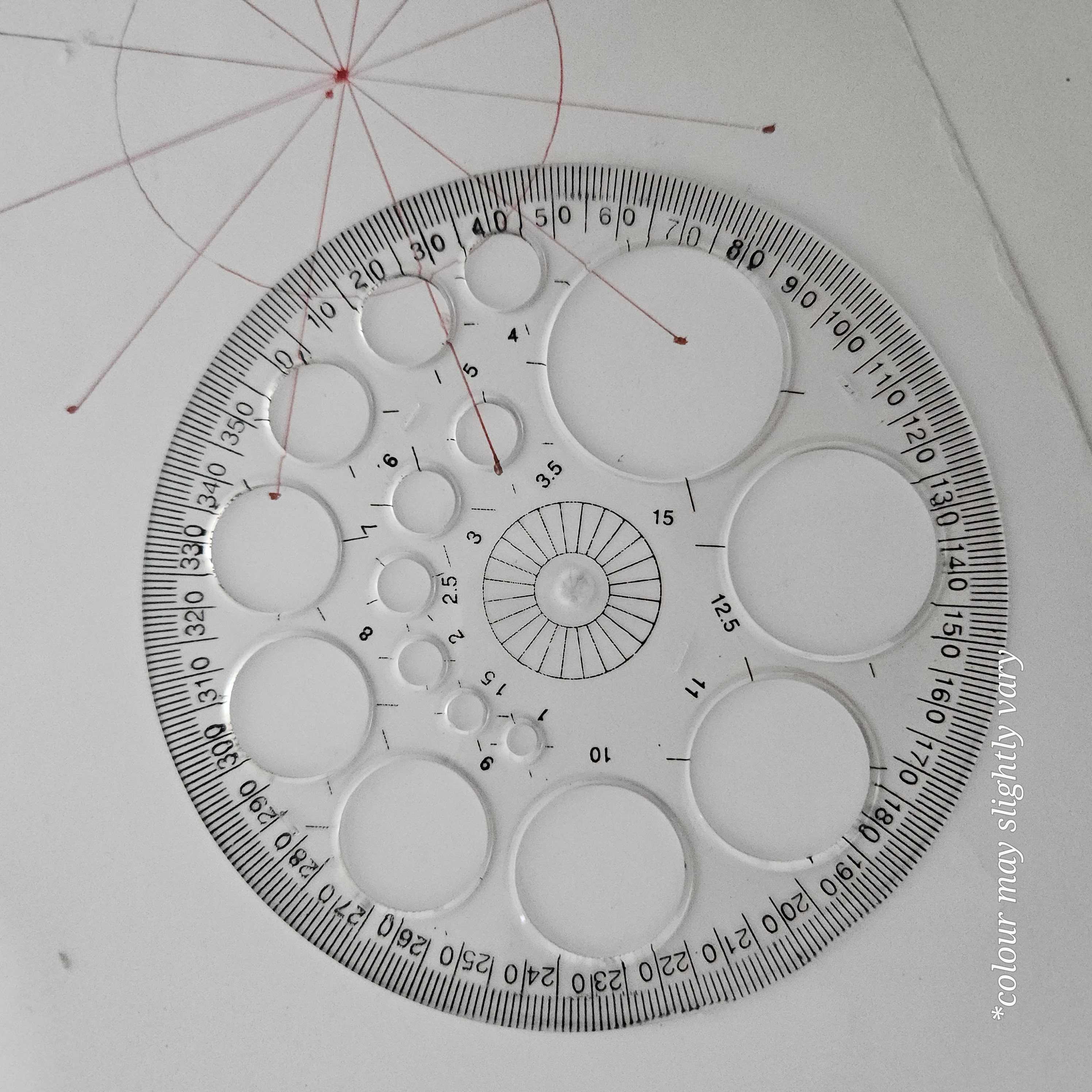 Pro Circle Instrument Procircle / protractor circle - Iyal Crafts