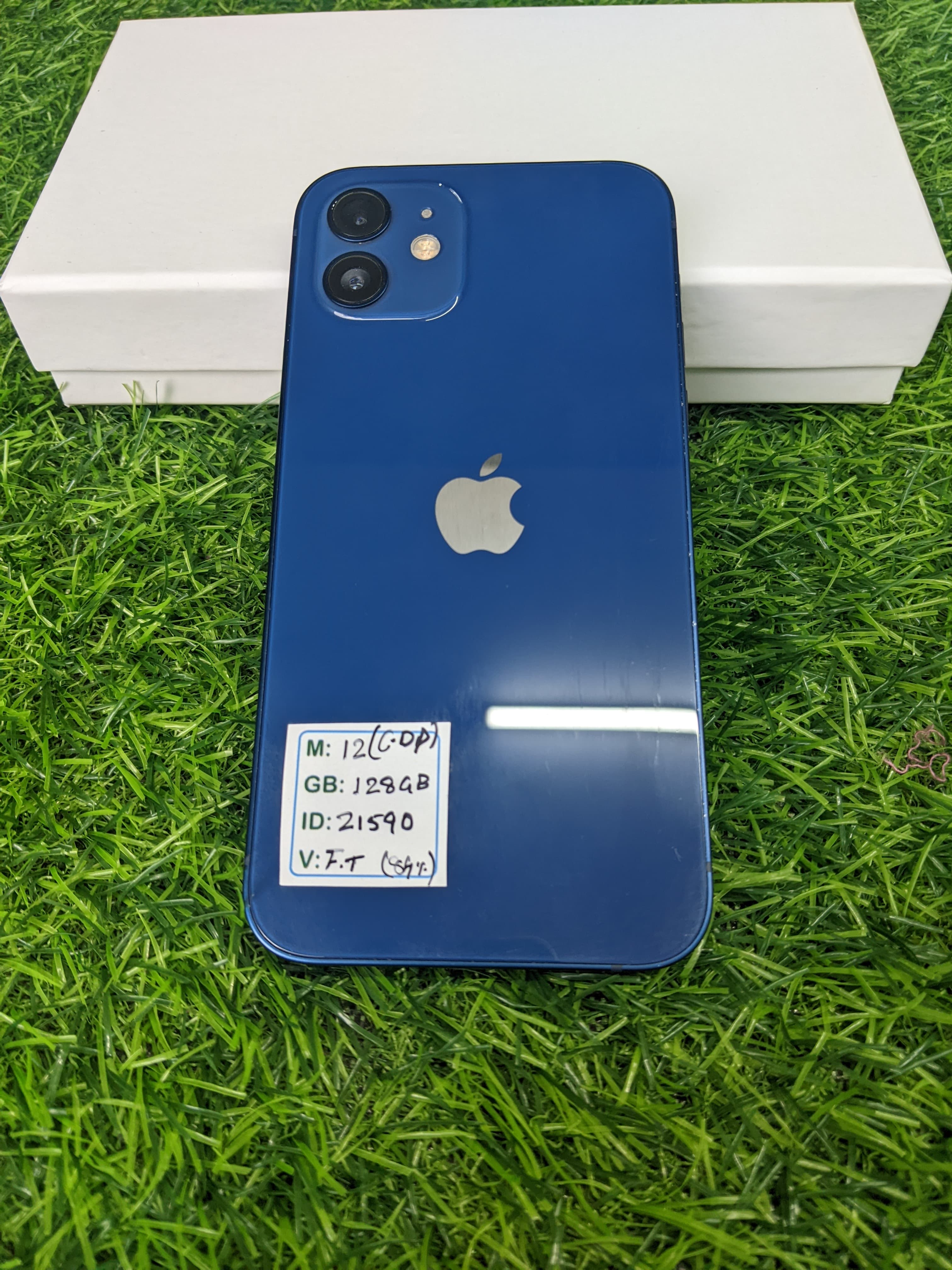 Apple iPhone 12 Blue 128GB - Quality Used with Copy Display
