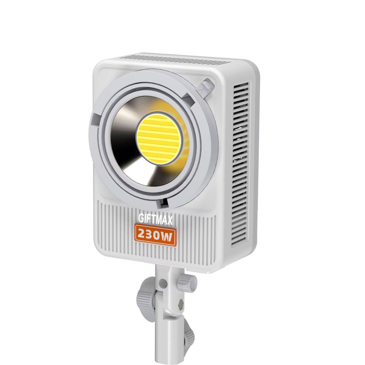 PHOTOMAX 230W COB LED Studio Light with Smartphone App Control Ultra Bright, Flicker-Free, Portable, Continuous Output for Professional Photography & Videography (230W COB Light)