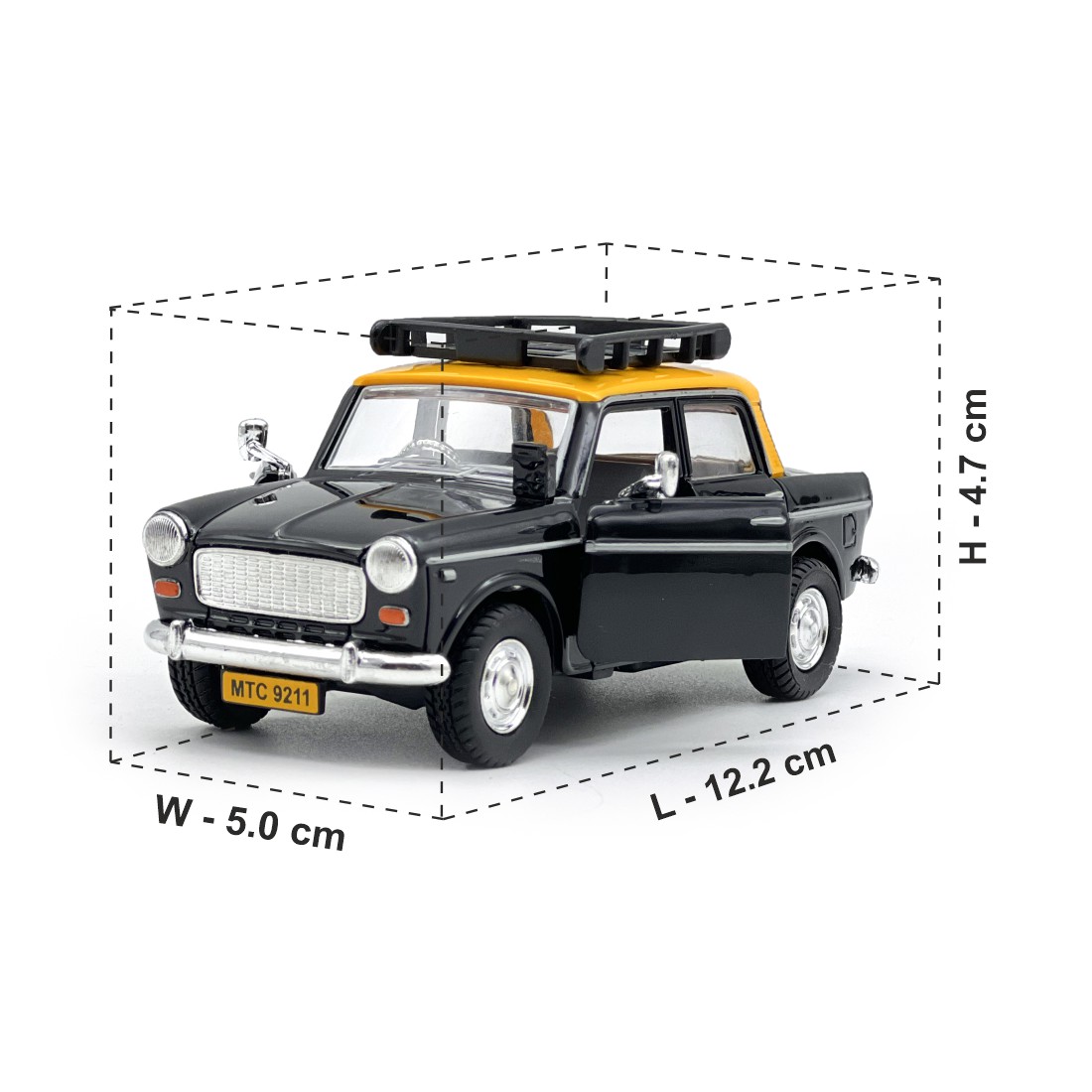 Centy Fiat Kali Peeli Taxi Queen 70 - Best Deals Online