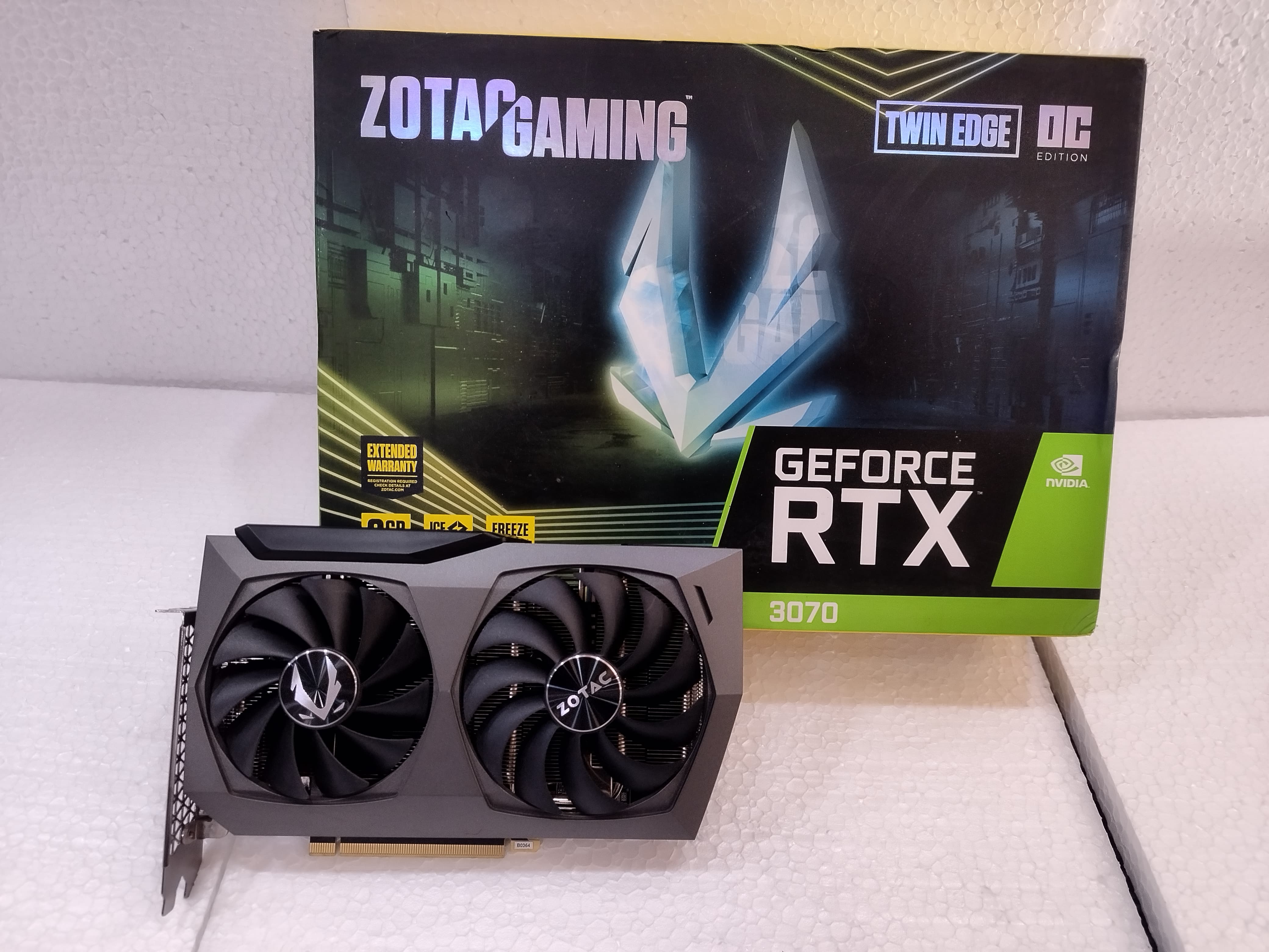 Buy the ZOTAC RTX 3070 Twin Edge OC 8GB GDDR6 | USED GPU