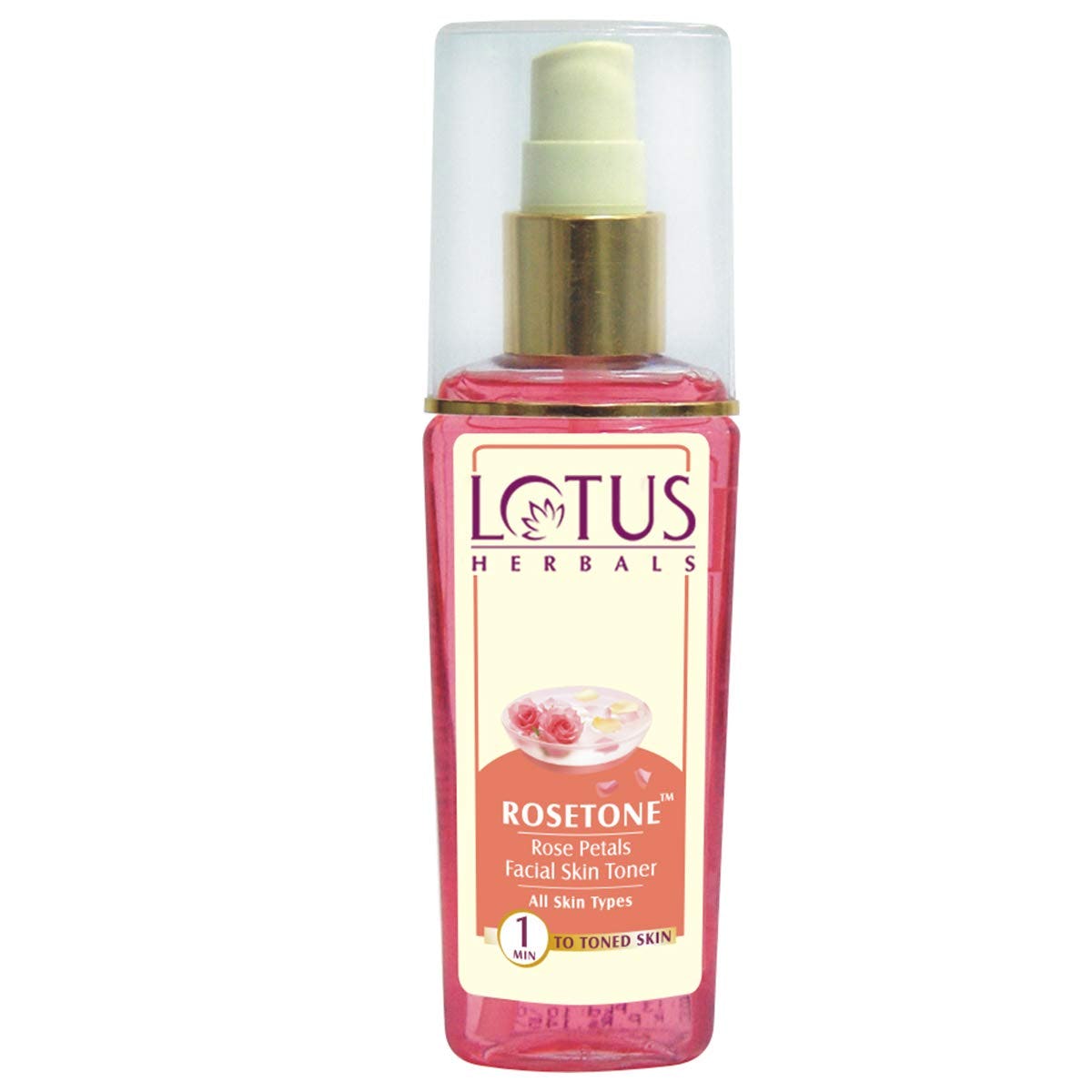 Buy Lotus Herbals Rosetone Rose Petals Facial Skin Toner Alcohol