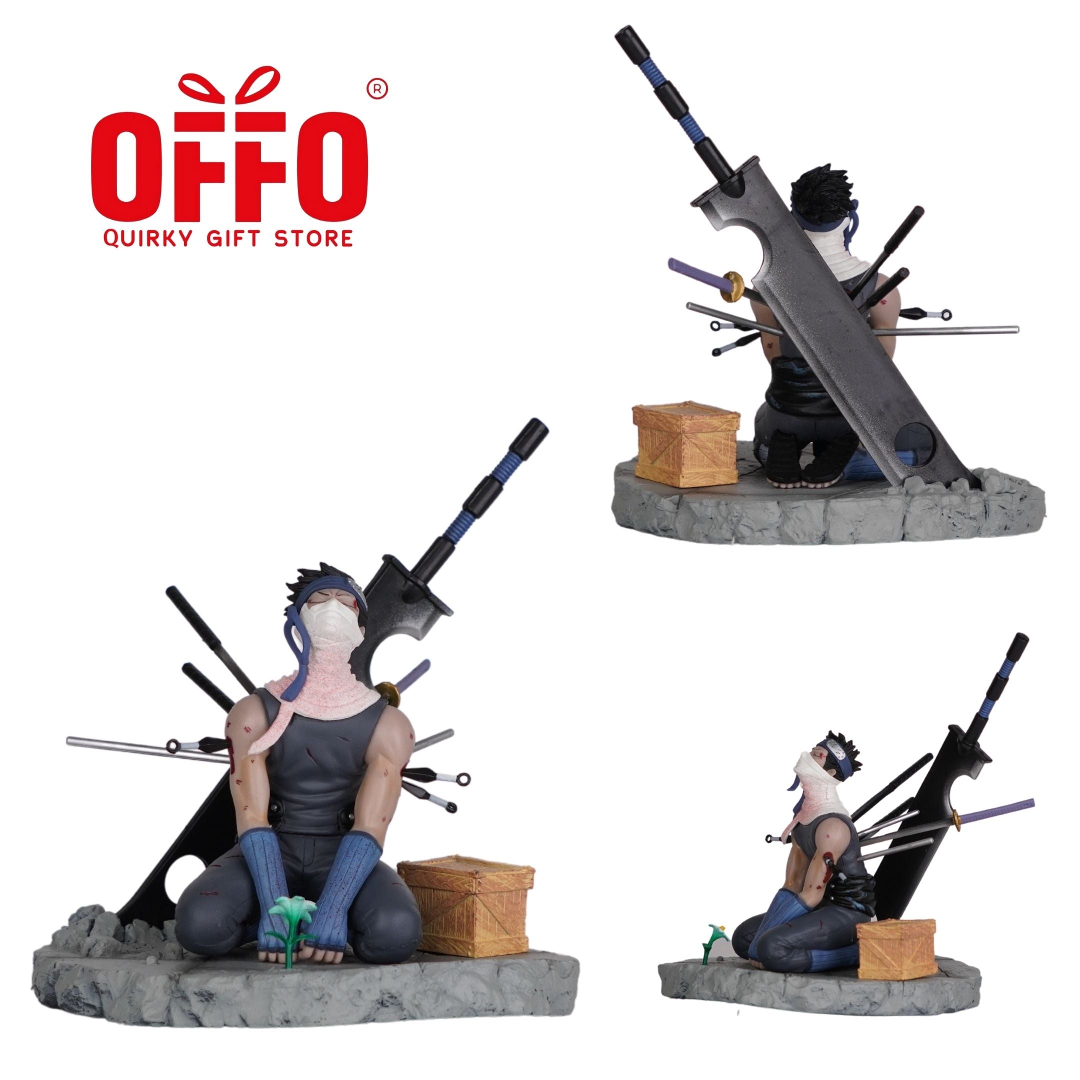 Naruto Anime Zabuza Final Moment Action Figure - WHOLESY