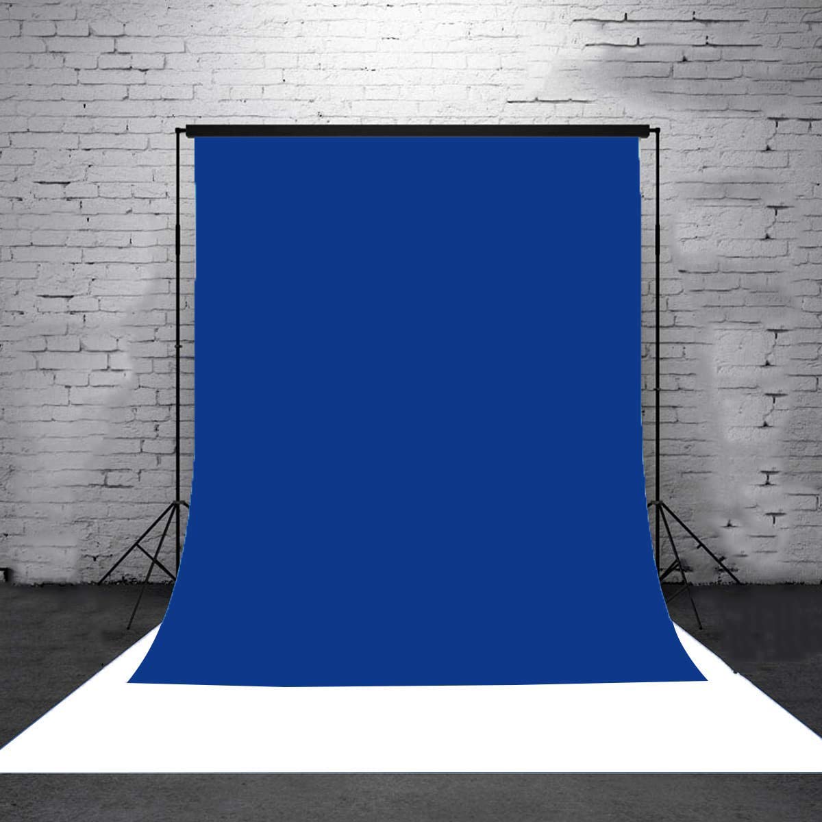 PHOTOMAX Blue Screen for Background for Photography Without Stand Backdrop Support Kit (ONLY Cloth, Blue Cloth)
